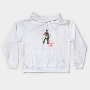 Half-Drow Adventurer Kids Hoodie